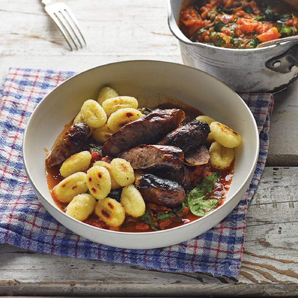Gnocchi and Sausage Bake